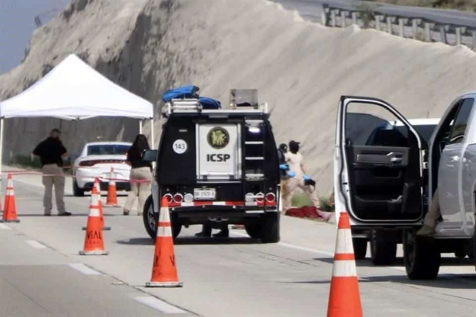 Localizan a hombre sin vida en la autopista Monterrey – Saltillo
