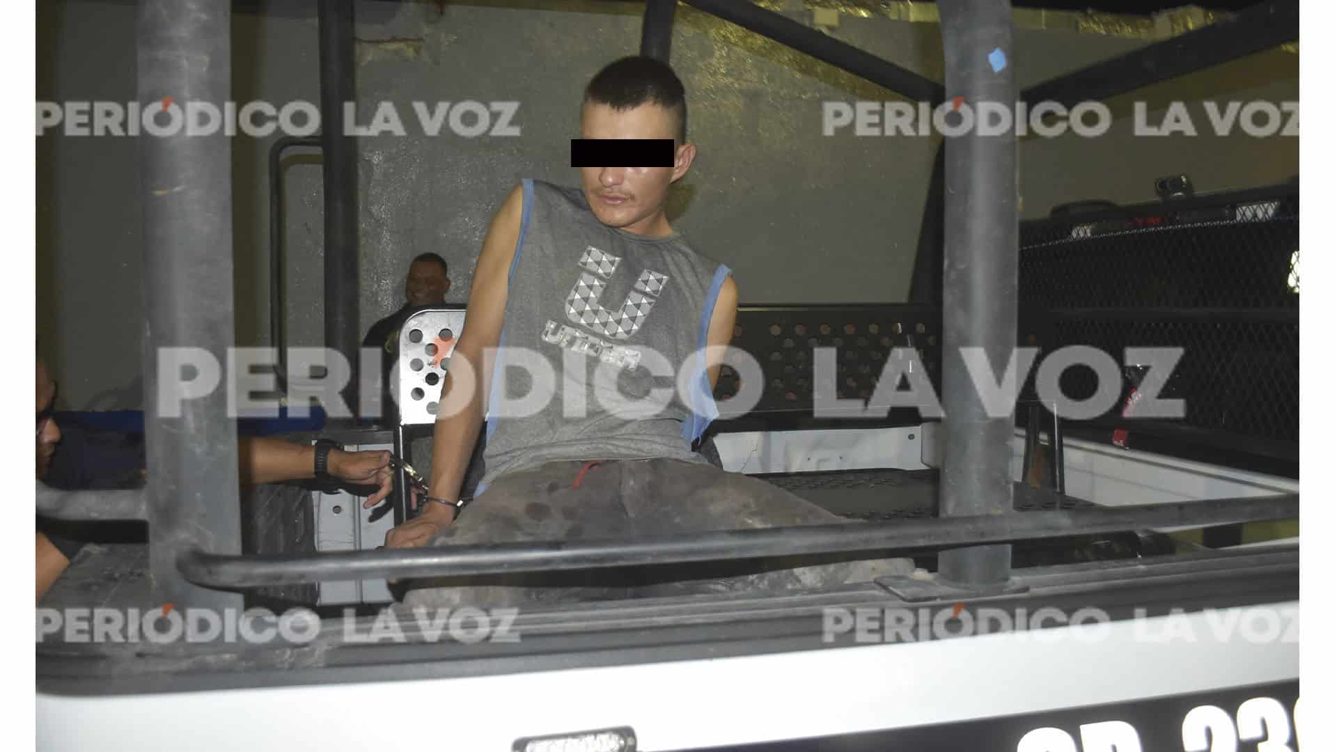 Detienen a joven tras riña con pedradas en la colonia Guerrero de Monclova