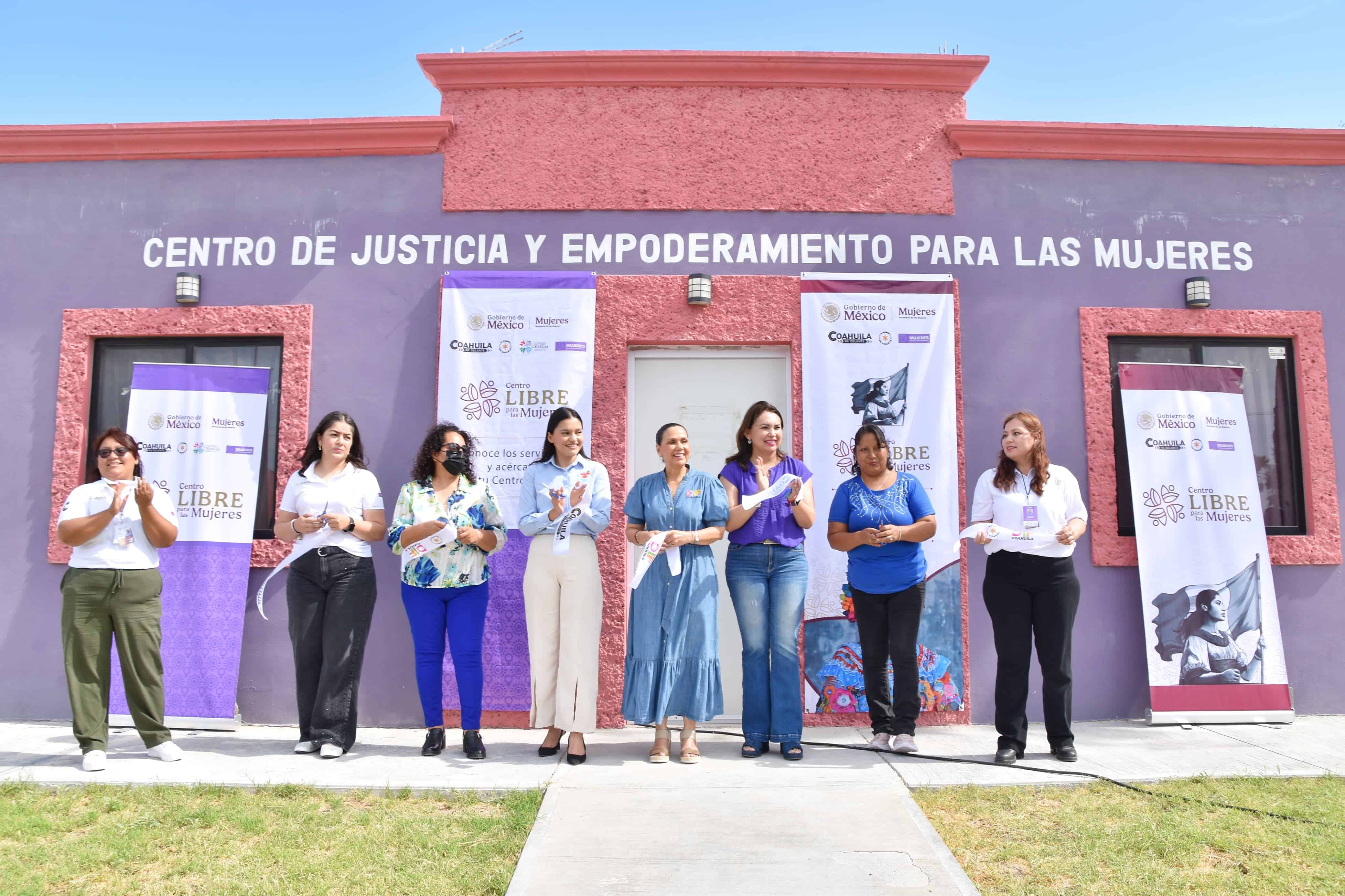 Inauguran Centro Libre para mujeres en Cuatro Ciénegas con servicios de apoyo integral