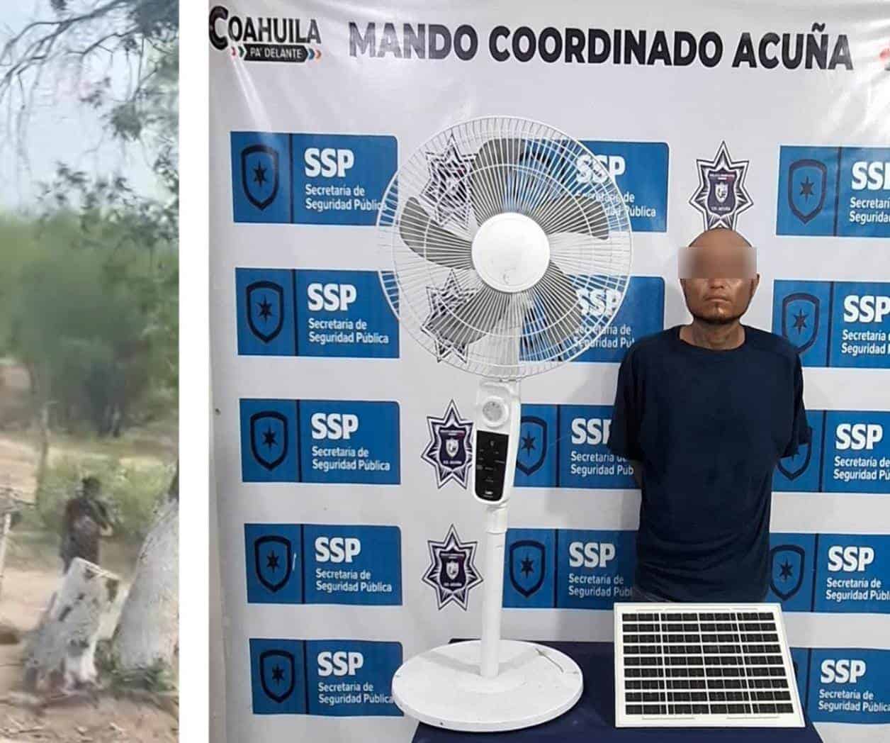 Reincidente del robo vuelve a ser detenido en Ciudad Acuña