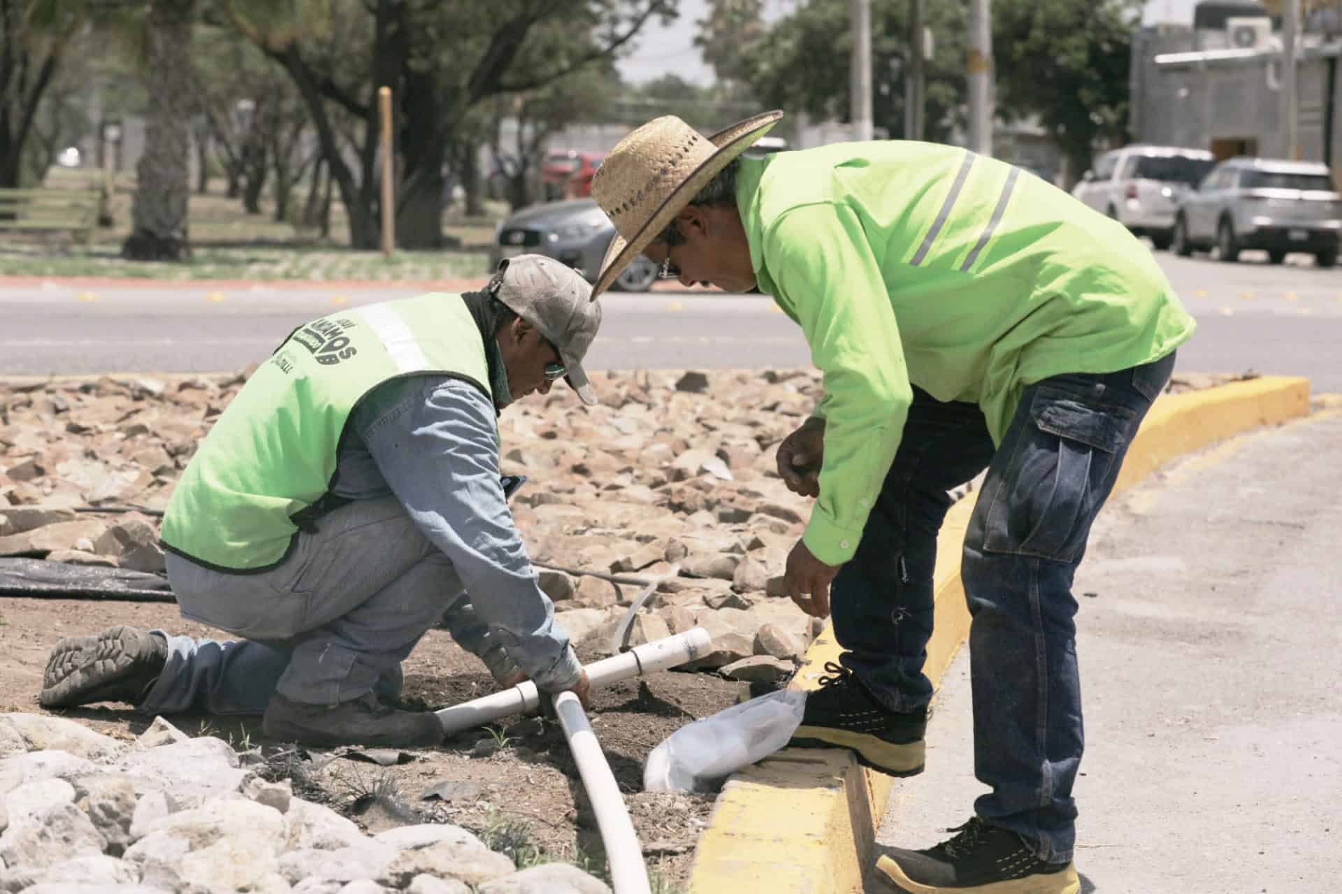 Reactiva Municipio fuente de la Glorieta a V. Carranza