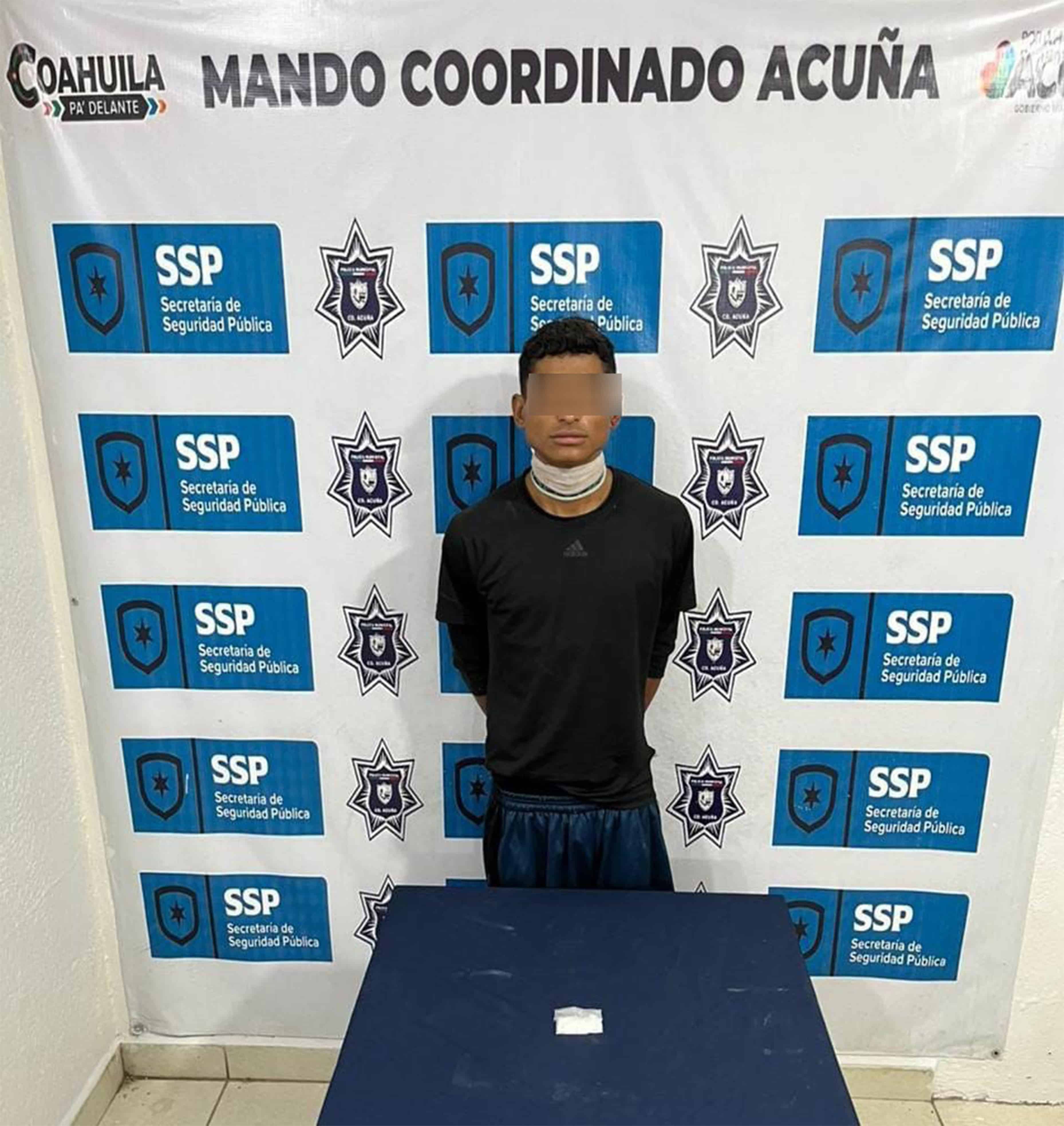 Reincide joven delincuente en Acuña, ahora por posesión de drogas