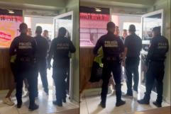 Policías entran a oficina de notario en PN; municipio niega allanamiento pese a video