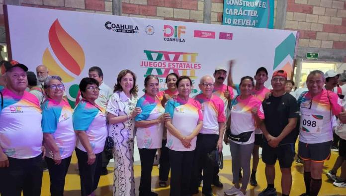 Adultos mayores de Allende brillan en los XXII Juegos Estatales en Monclova
