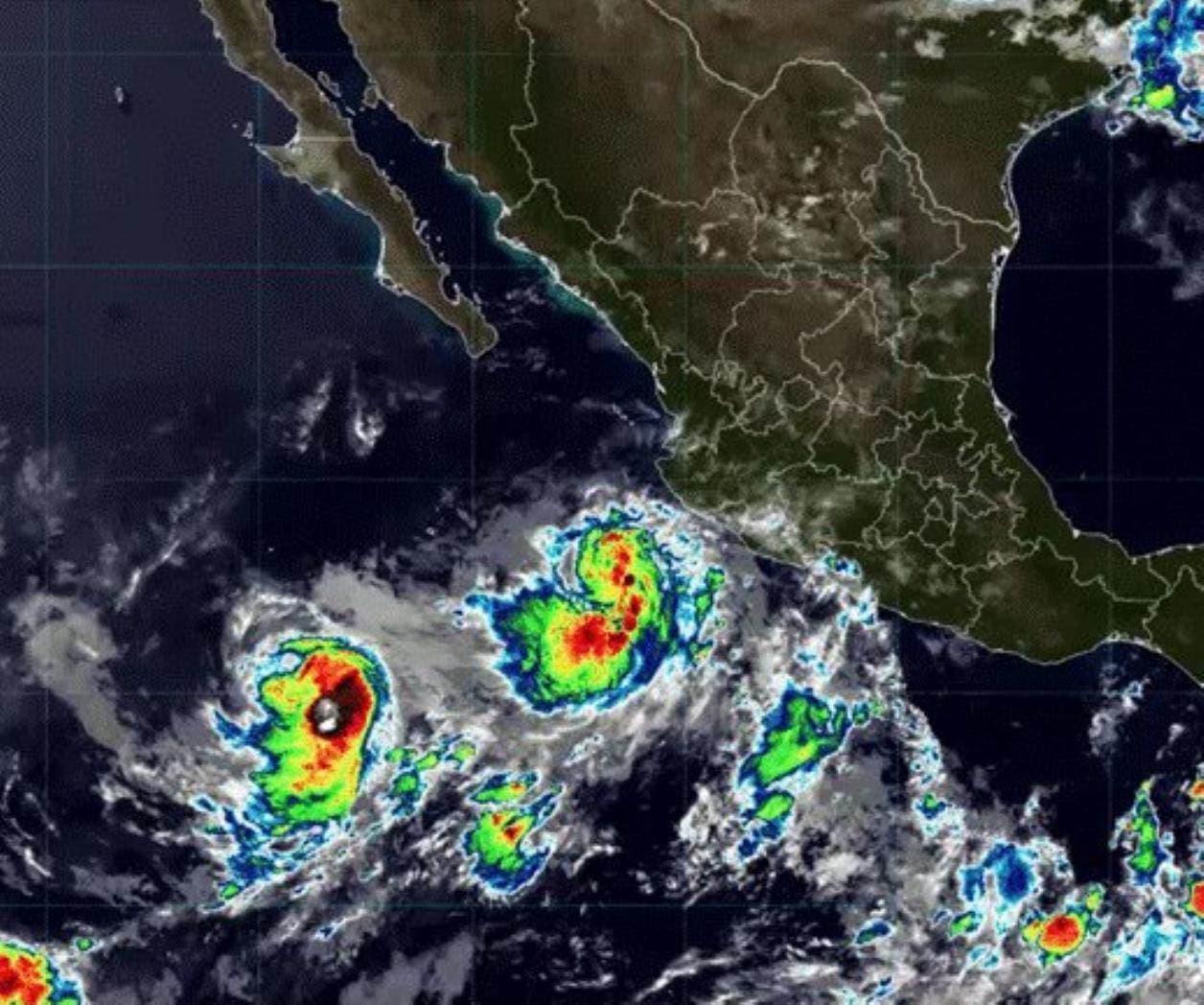 Llega el primer huracán del pacífico; Bárbara