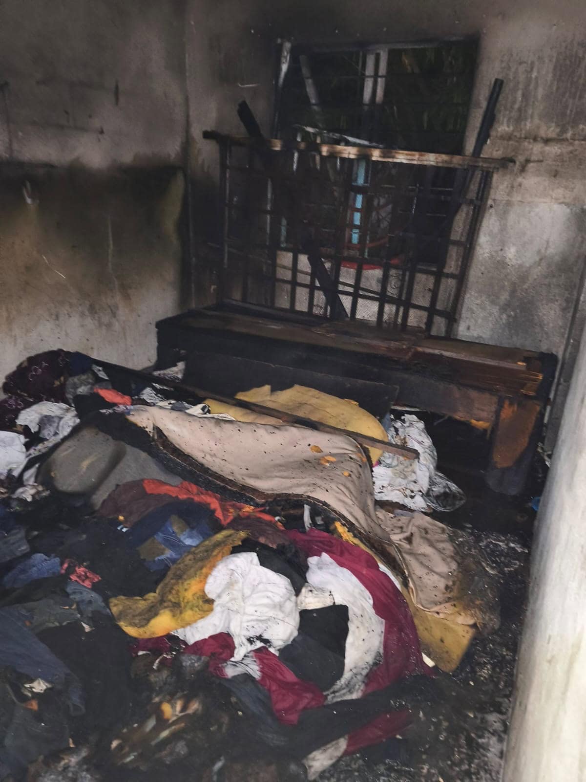 Se incendia vivienda