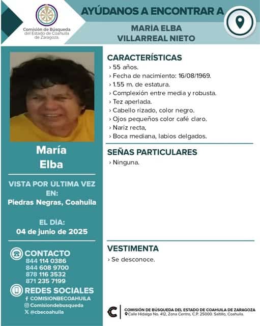 Activan búsqueda en Piedras Negras por la desaparición de tres personas