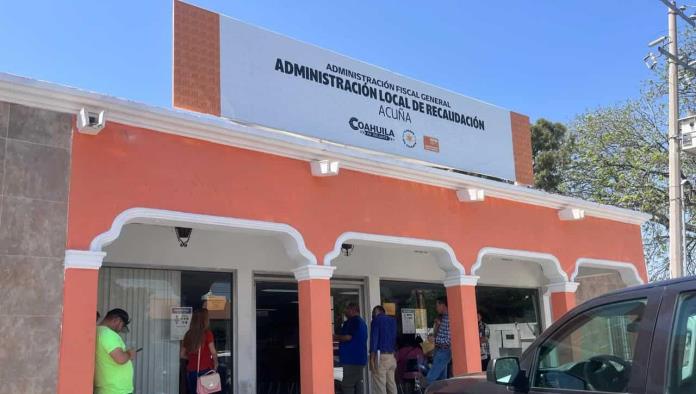 Más del 66% de los contribuyentes en Ciudad Acuña ya regularizaron sus placas