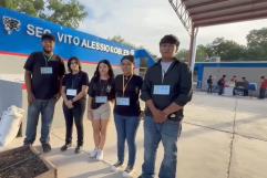 Proponen jóvenes del CECYTEC sistema de riego eficiente en Nava