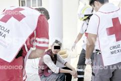 Joven deshidratado es confundido con víctima de agresión en Ciudad Deportiva