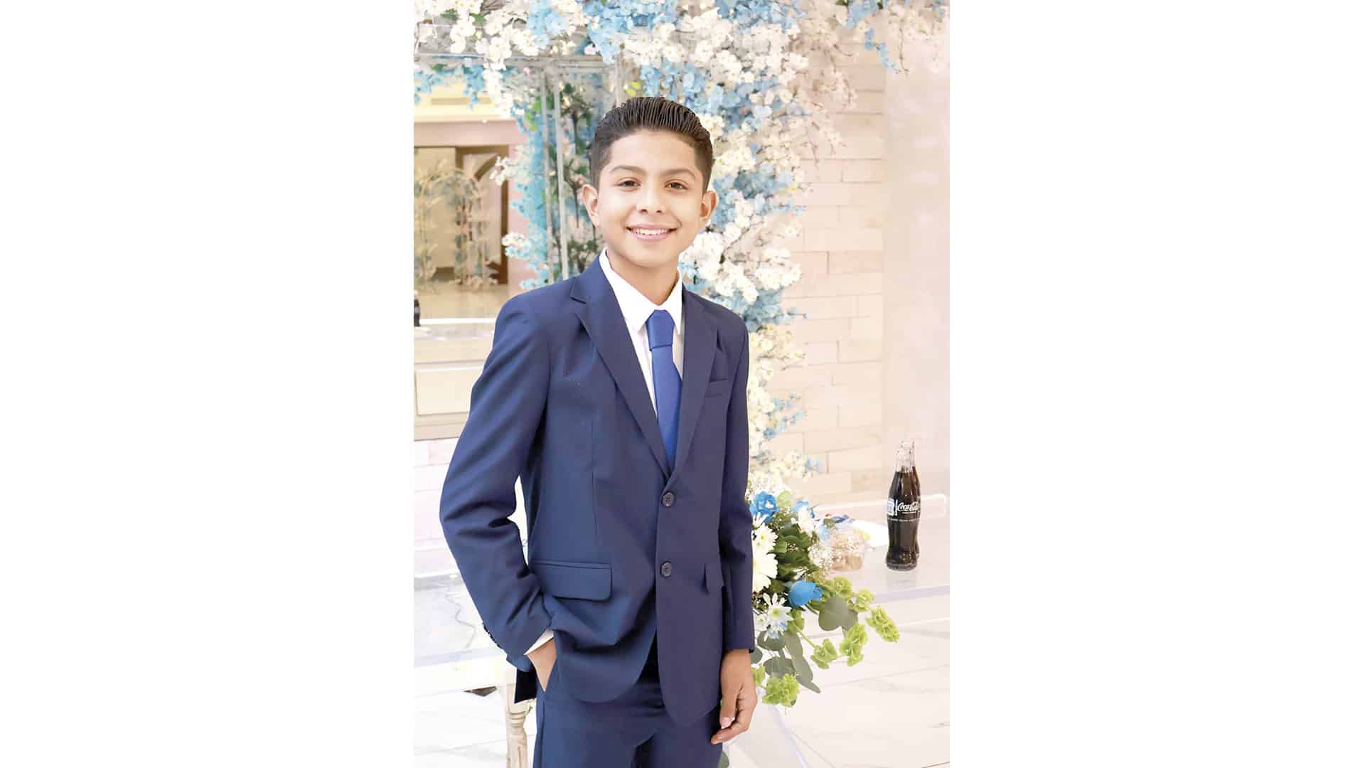Jorge Emilio celebró sus XV años con una fiesta inolvidable y elegante