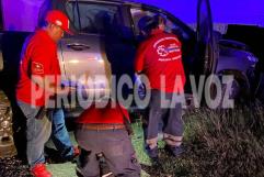Conductor ebrio choca contra subestación de Pemex en Castaños; solo golpes menores