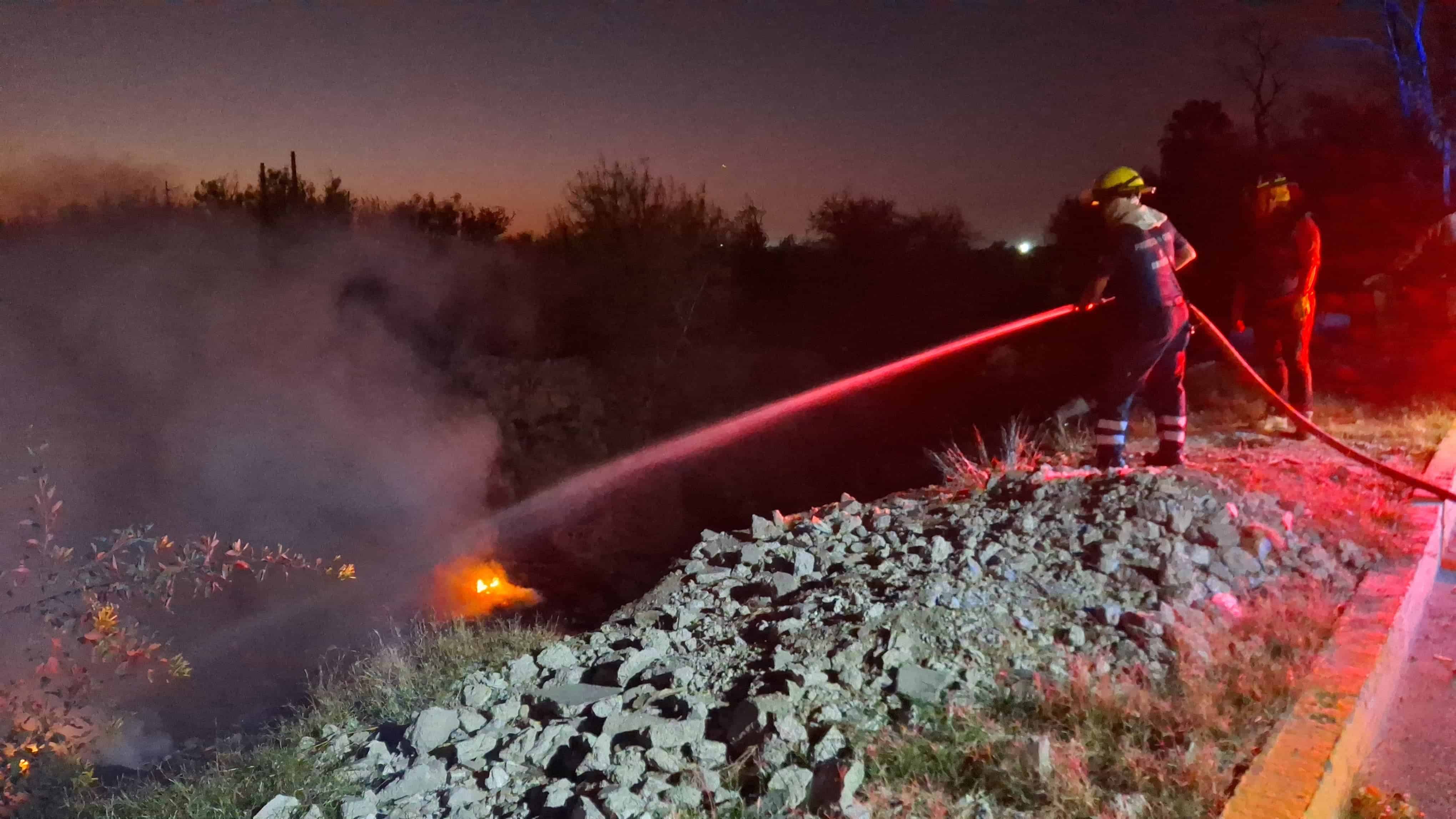 Detienen a pirómano discapacitado en intento de incendio en zona de "Los Carrizos"