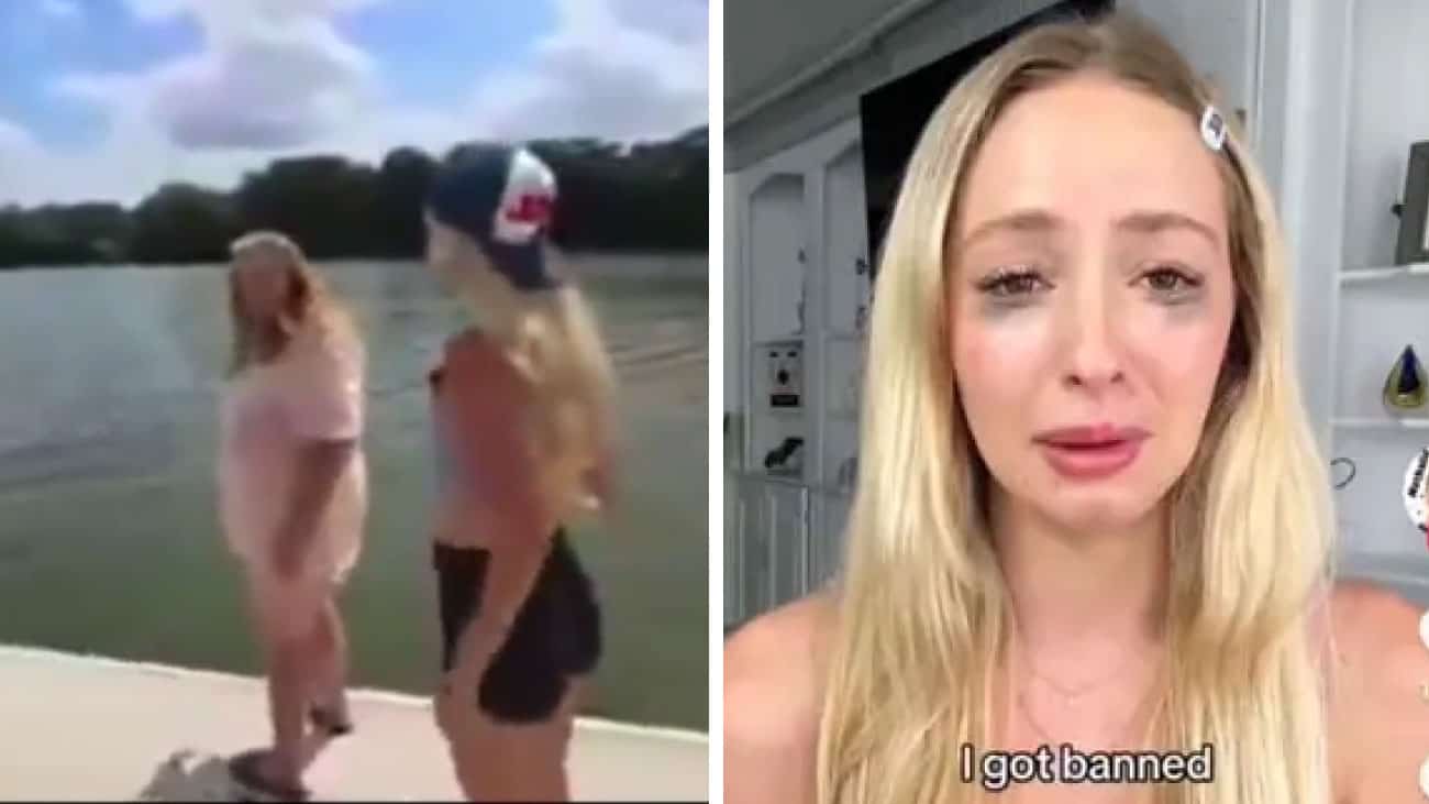 Tiktoker convence a mujer sin hogar a cambio de dinero y luego huye