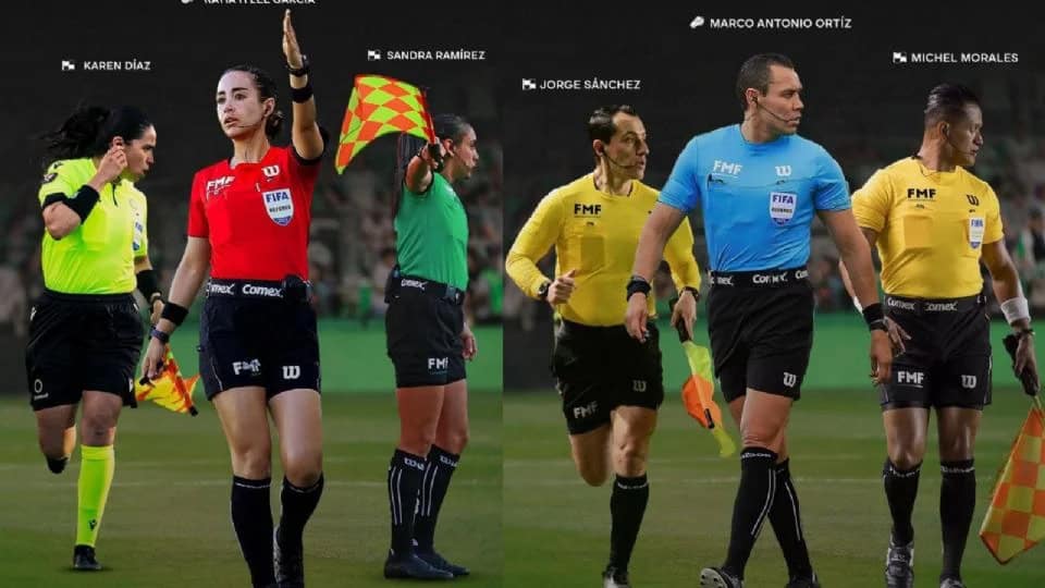 12 árbitros mexicanos dominarán el arbitraje en Copa Oro