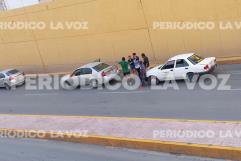 Carambola en puente de la Carretera 30 causa congestionamiento sin heridos