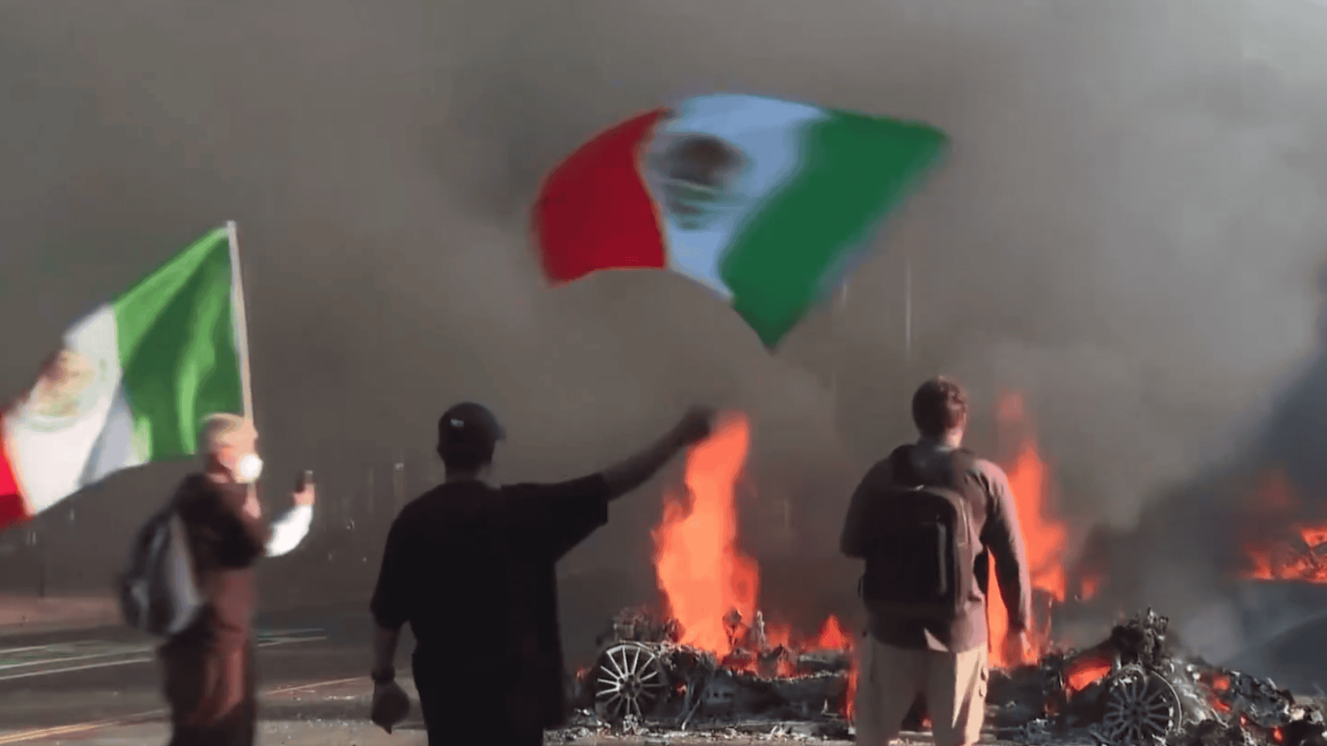 Los Ángeles declara el toque de queda ante las protestas