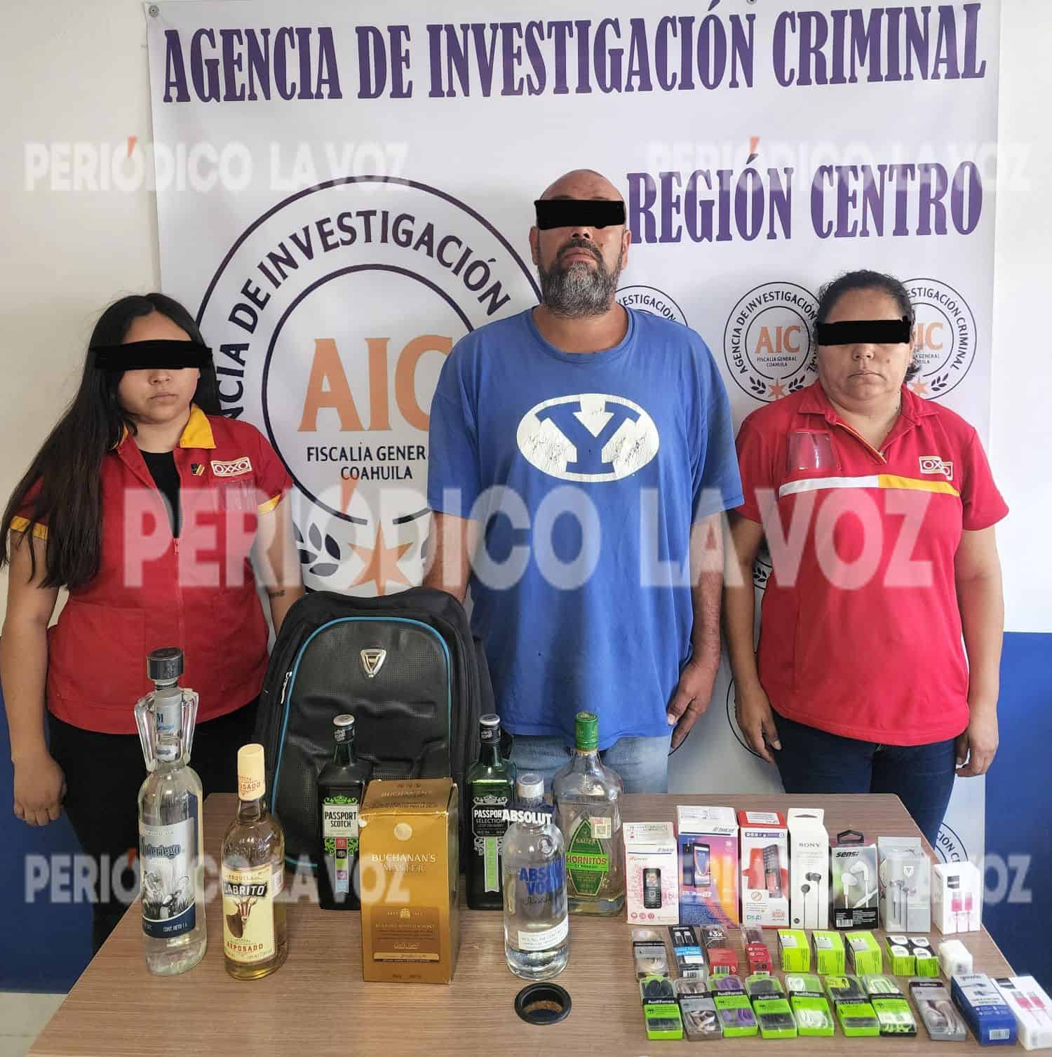 Detienen a empleadas y cómplice por simular asaltos en tienda de conveniencia