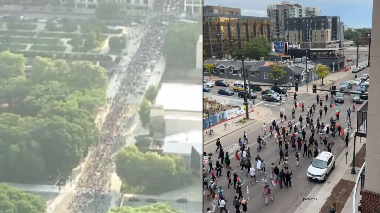 Protestas anti redadas migrantes se extienden en todo Estados Unidos