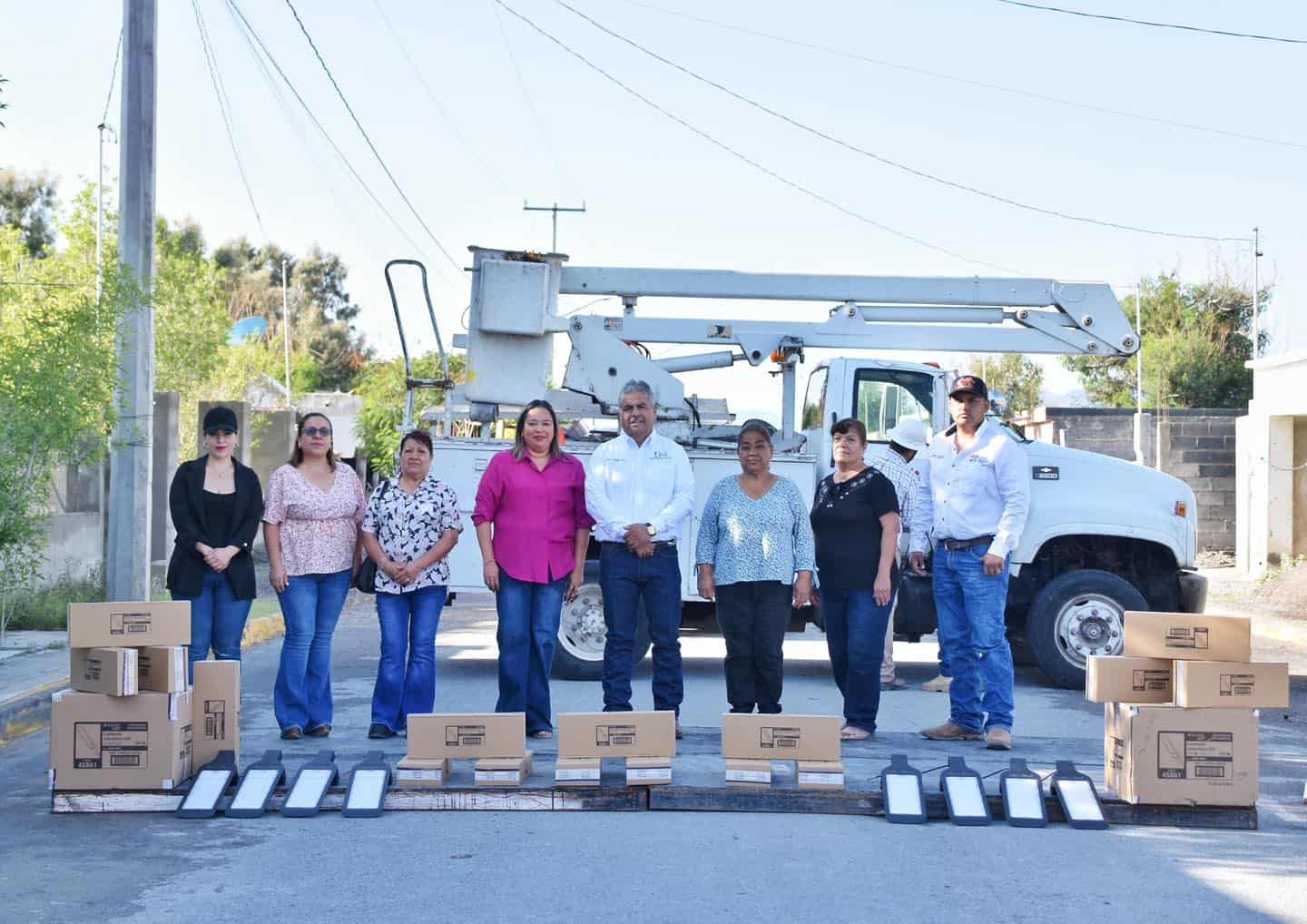 Inicia modernización del alumbrado público en Cuatro Ciénegas con 300 luminarias
