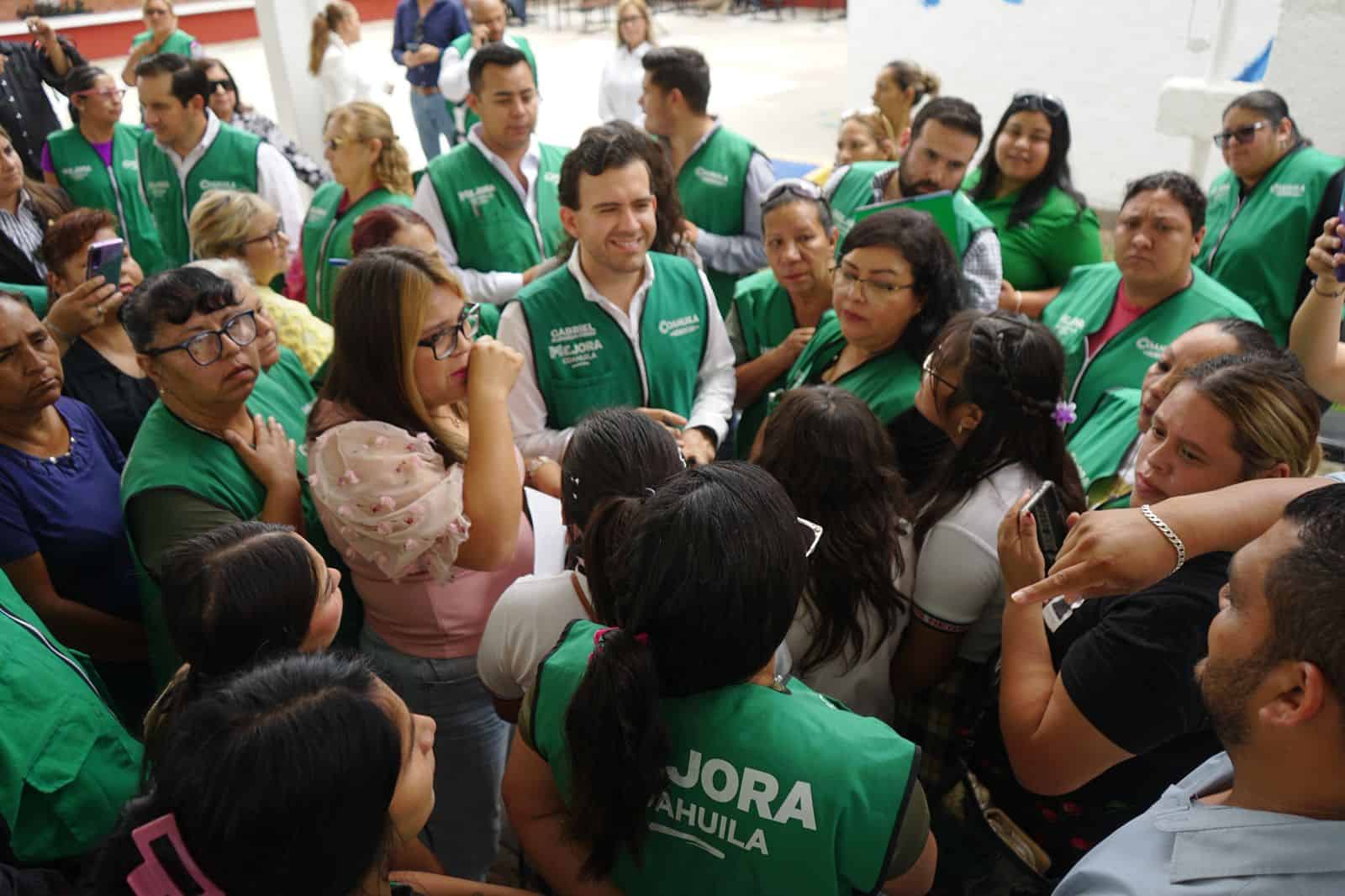 Sonia y Memo gestionan 50 MDP estatales para Piedras Negras