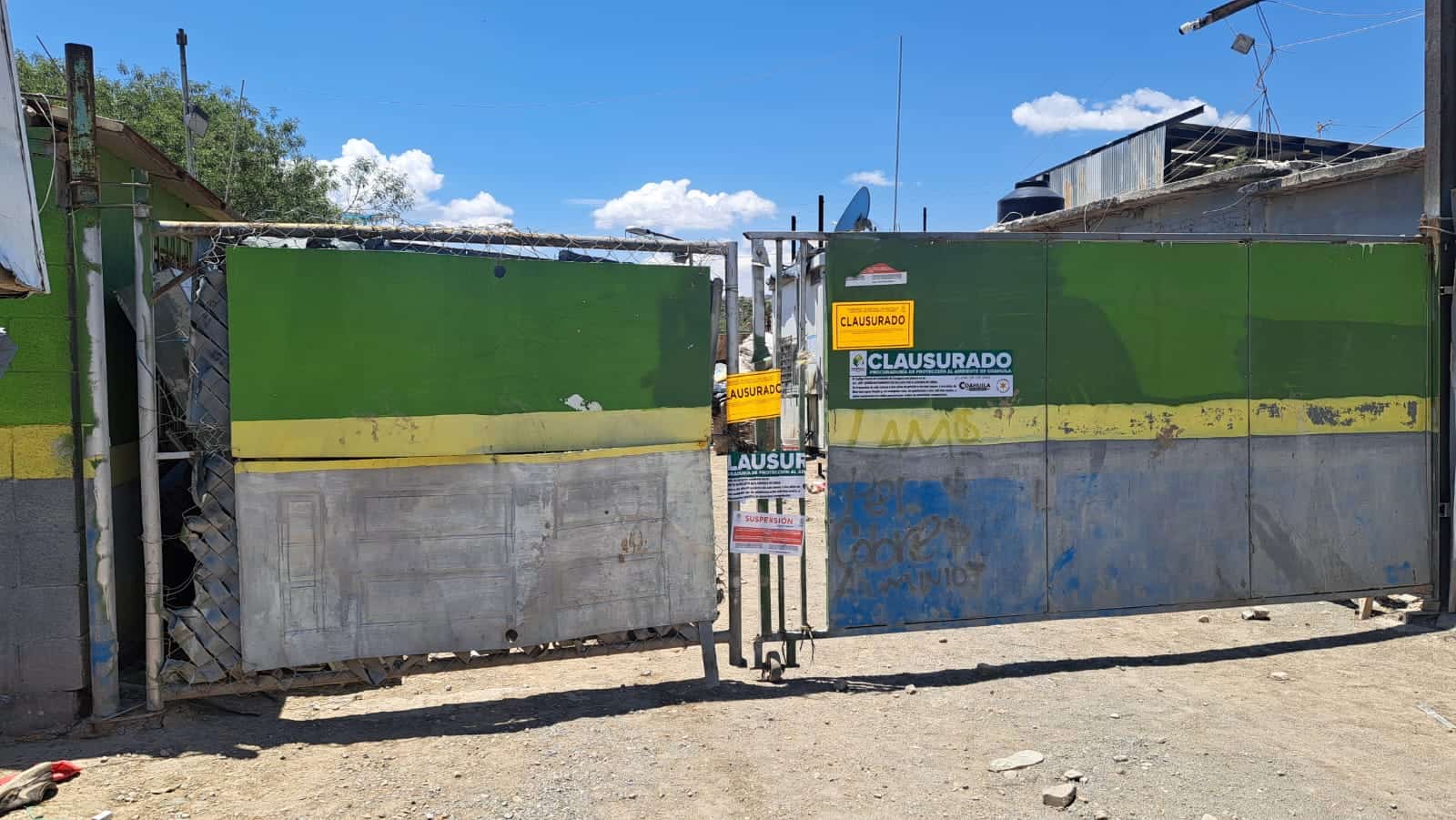 Clausuran 5 recicladoras en Saltillo 