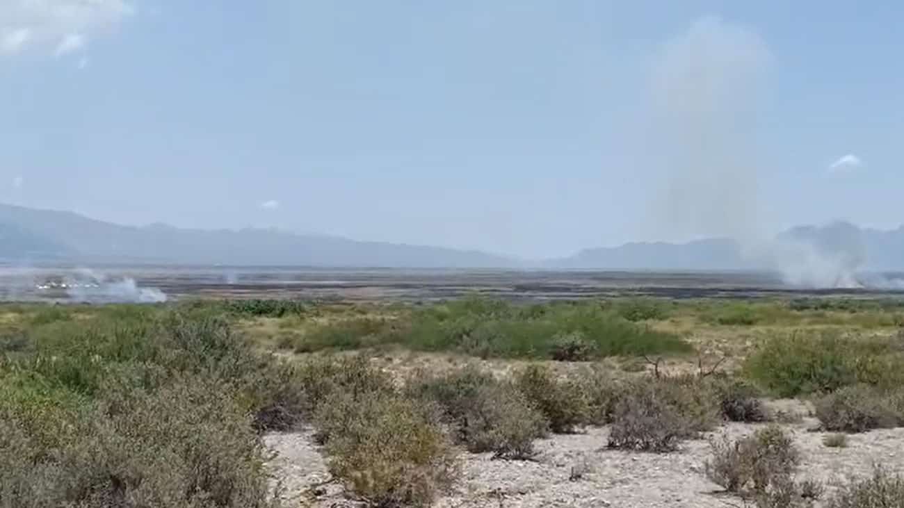 Alerta ambiental en Cuatro Ciénegas: incendio devasta zona del Río Mezquites