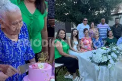 Doña Manuelita, llega a los 105 años de edad en Monclova