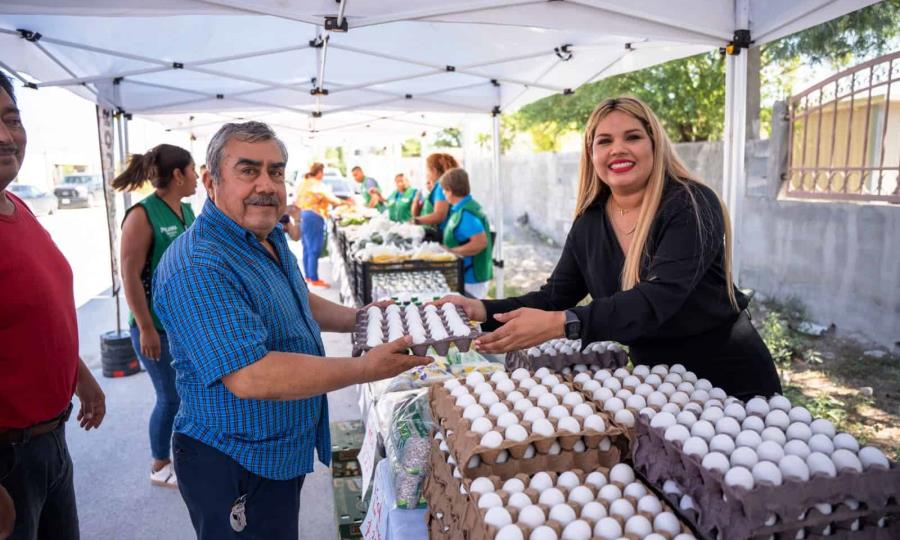 Llega “Mejora Coahuila” a Castaños con Mercadito y apoyos en la colonia Libertad