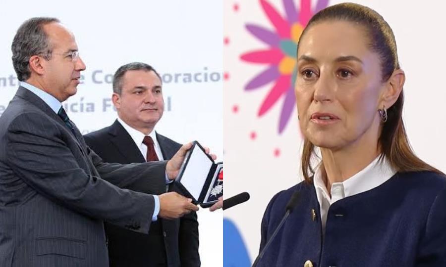 Sheinbaum descarta pedir investigar a Felipe Calderón