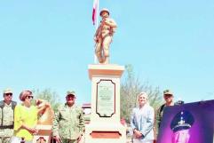 Inauguran Plaza del Ejército en Múzquiz en honor al General Maurilio Falcón