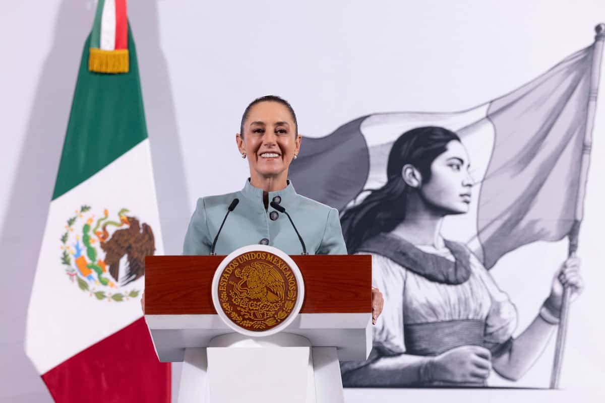 Sheinbaum pide la paz en el medio oriente
