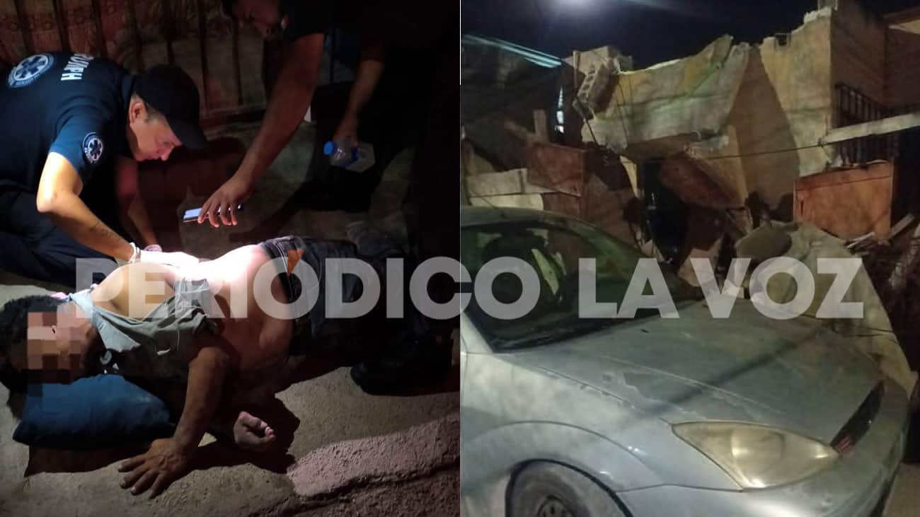 Termina sepultado bajo su propia barda