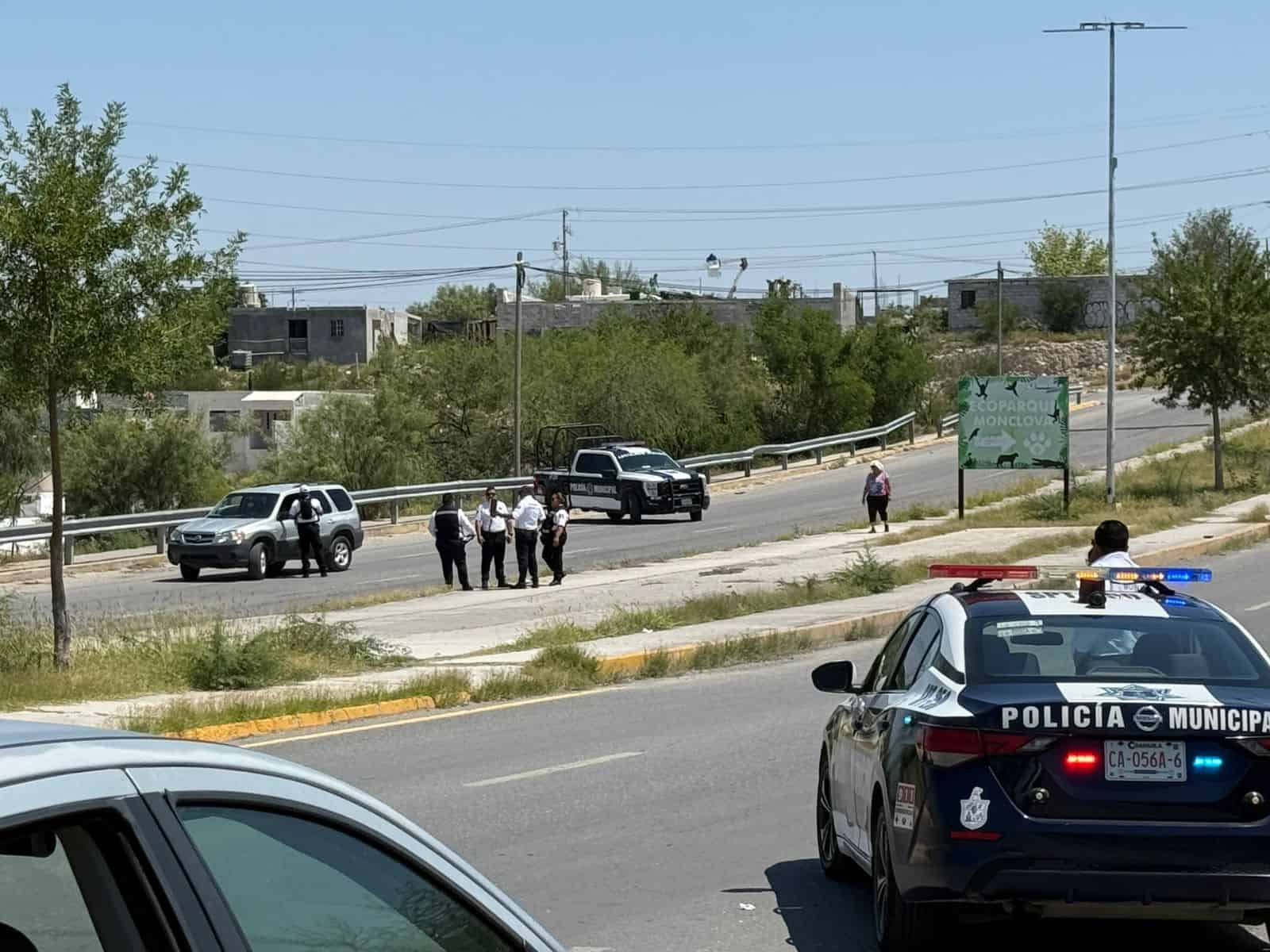 Operativo en avenida Las Torres para sancionar a conductores sin cinturón de seguridad