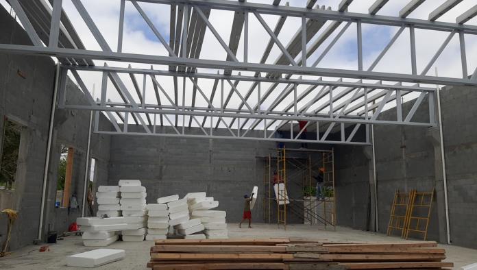 Avanza construcción de la Casa del Jubilado en Ciudad Acuña