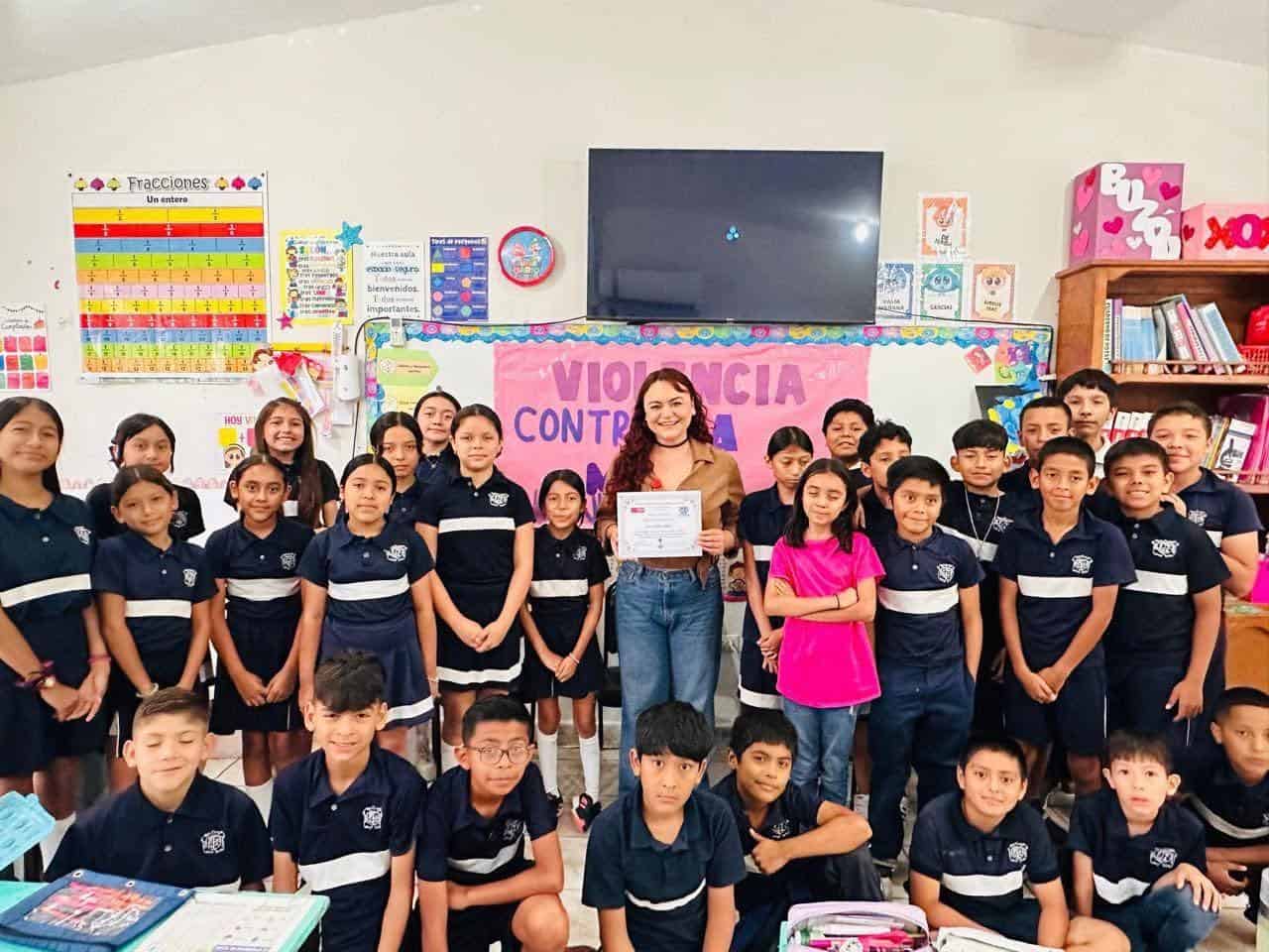 Alumnos de Allende Reflexionan sobre la Violencia contra la Mujer