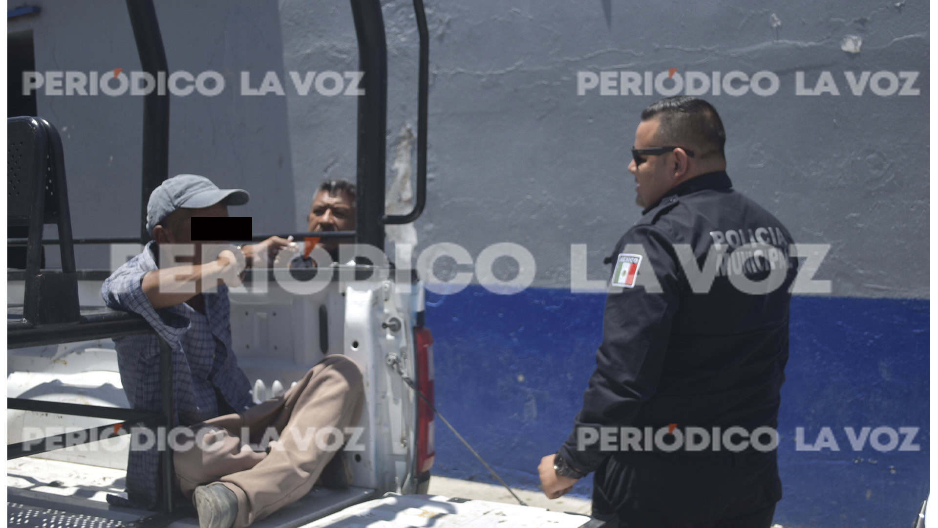 Lo sorprenden drogándose en casa en construcción de la colonia San José