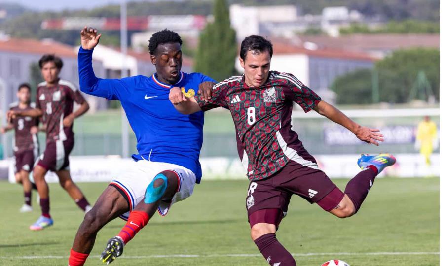 México Sub 20 pierde ante Francia y peleará tercer lugar en torneo Maurice Revello