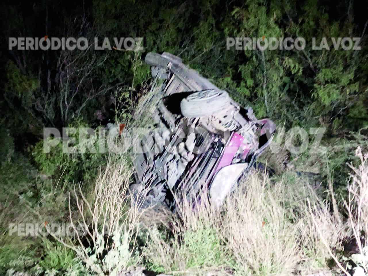 Perece director de Salud de Lamadrid en accidente vial cerca de Sacramento, Coahuila