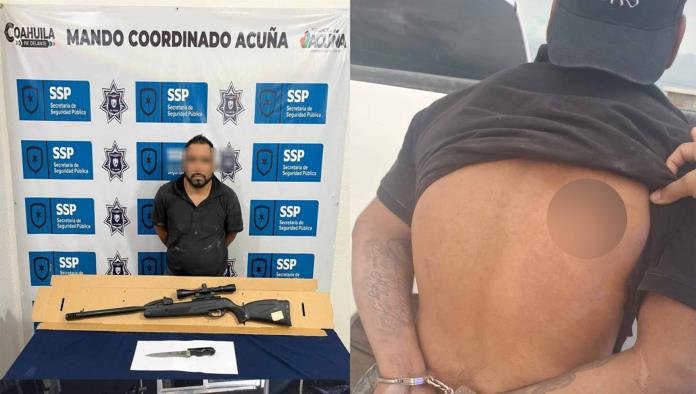Intento de robo termina con un disparo en la espalda enAcuña