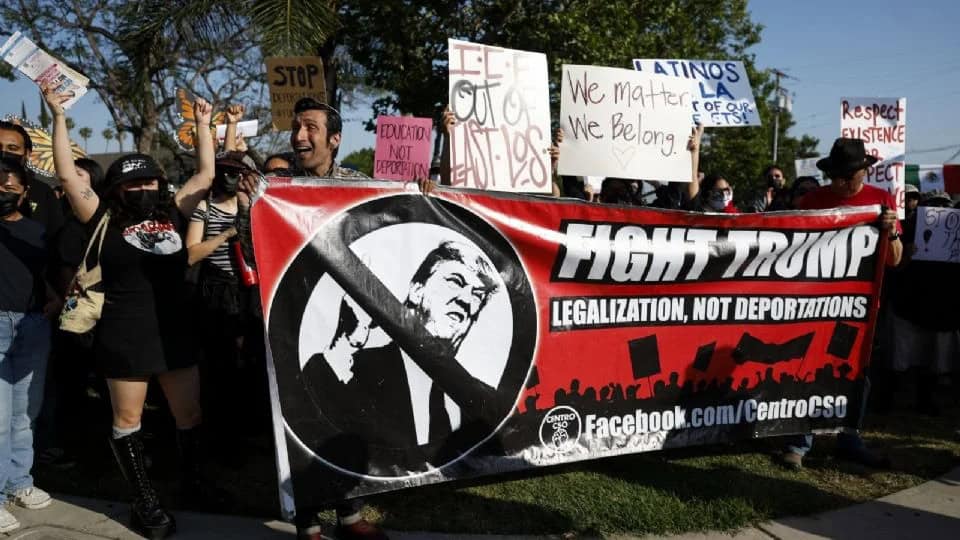 Convocan más de 2,000 protestas "No Kings" en EE.UU. contra desfile militar de Trump