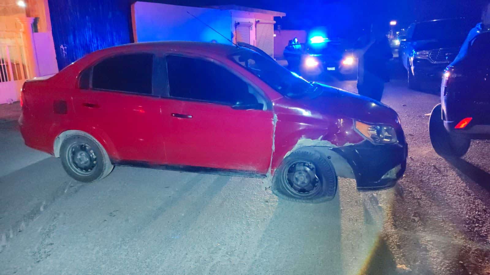 Choque por exceso de velocidad en Ciudad Acuña deja solo daños materiales
