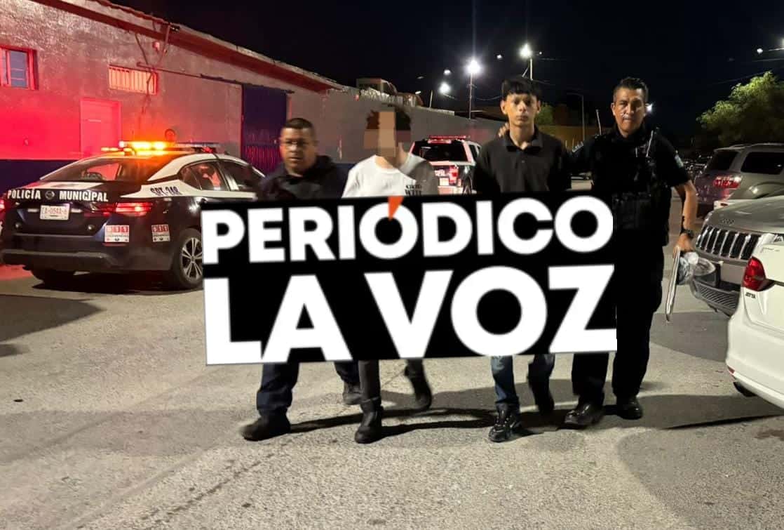 Detienen a dos por risquear patrulla