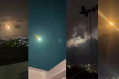 Impactante caída de meteorito en Monterrey y Coahuila