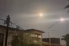 Avistan posible meteorito