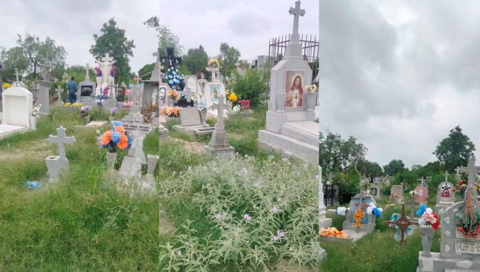 Indignación en el Día del Padre: Panteones de Piedras Negras, en completo abandono