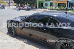 Conductor embiste a motociclista en la Occidental y abandona auto deportivo