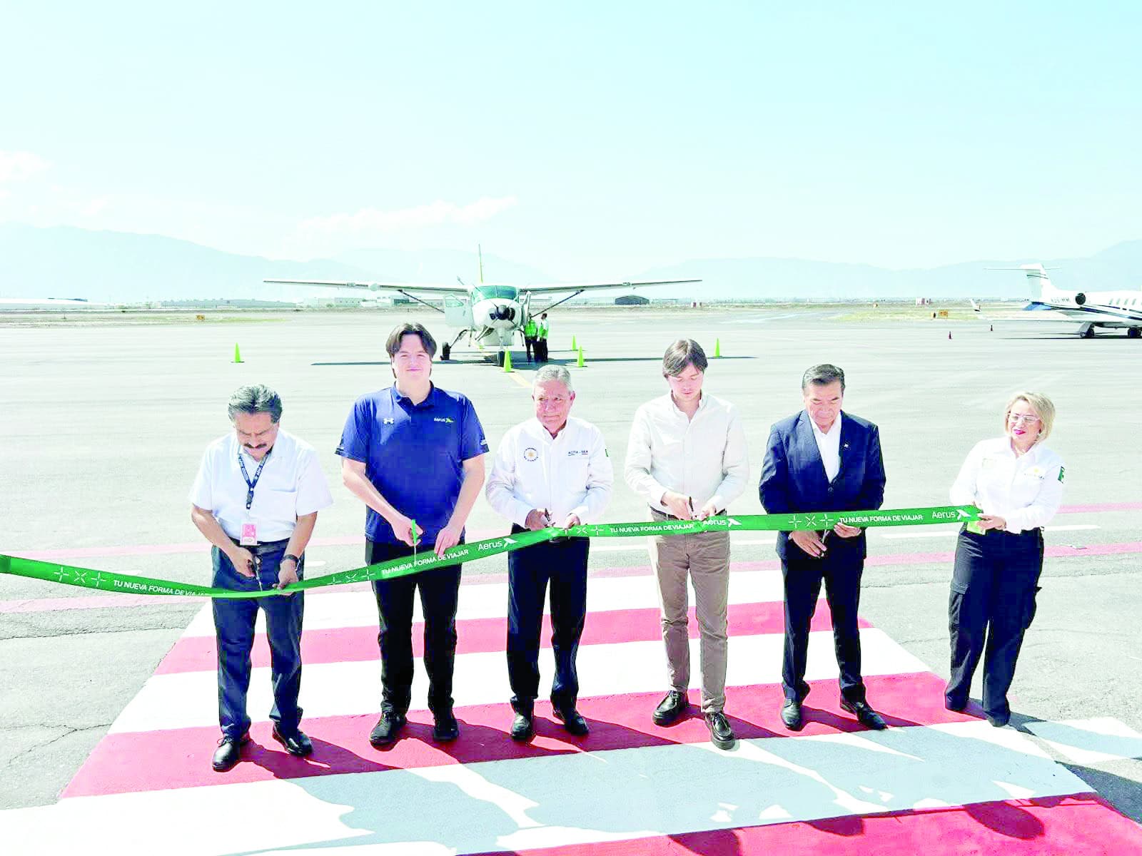 Alza el vuelo la ruta área Mty-Saltillo