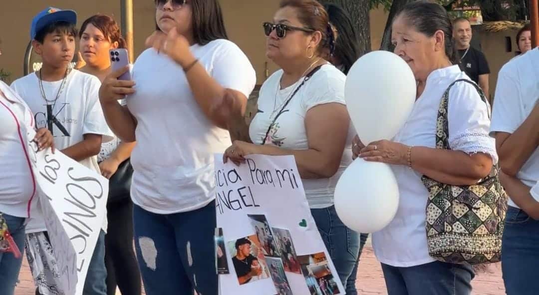 "¡Justicia para Ángel Gabriel!": Nava se une en marcha por joven asesinado a golpes