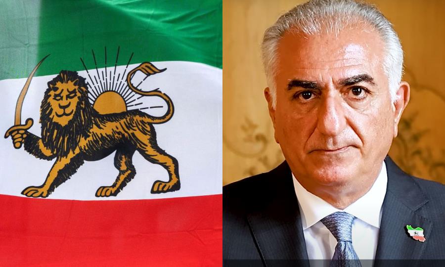 El príncipe heredero de Irán llama a un levantamiento nacional contra el régimen